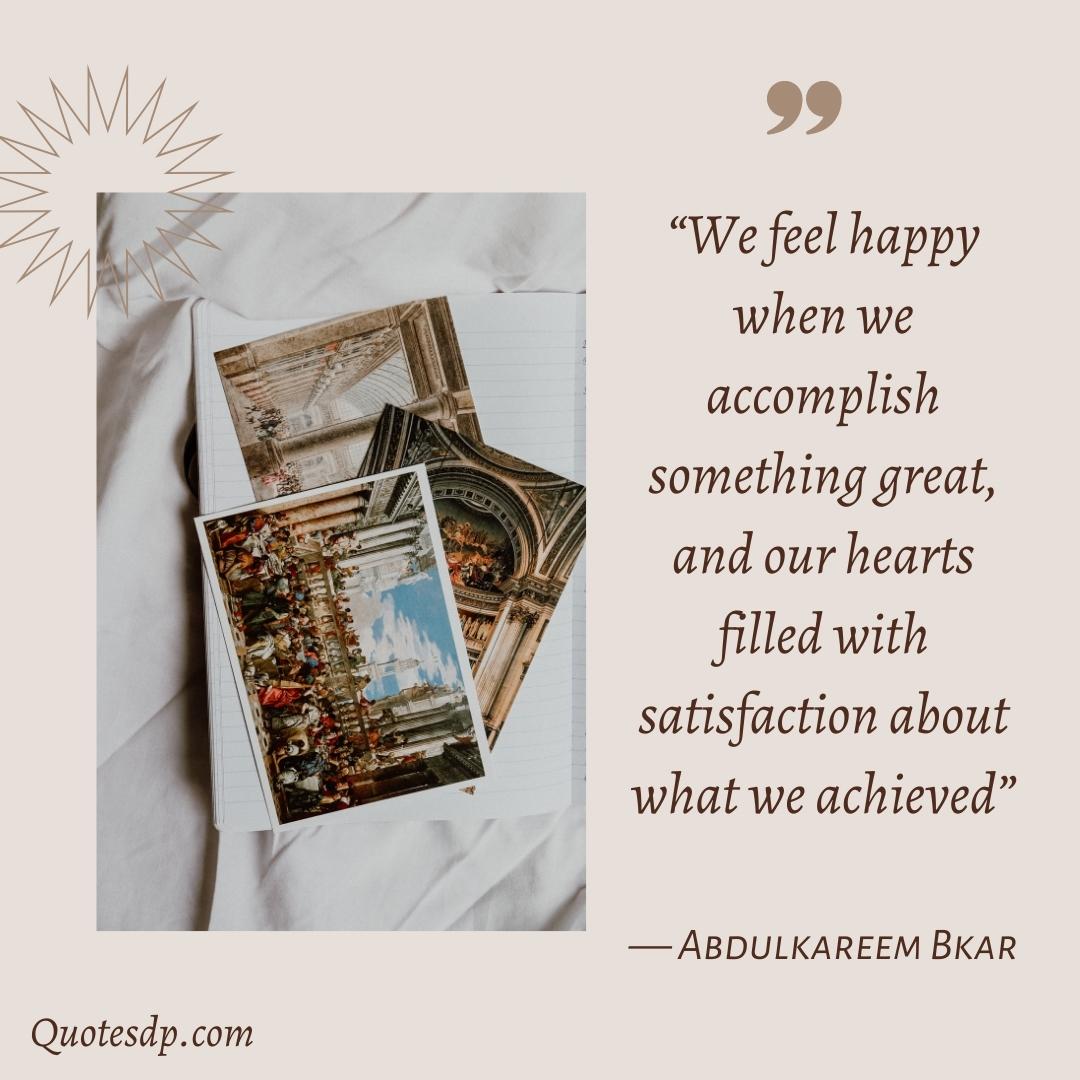 Achievement Quotes Abdulkareem Bkar
