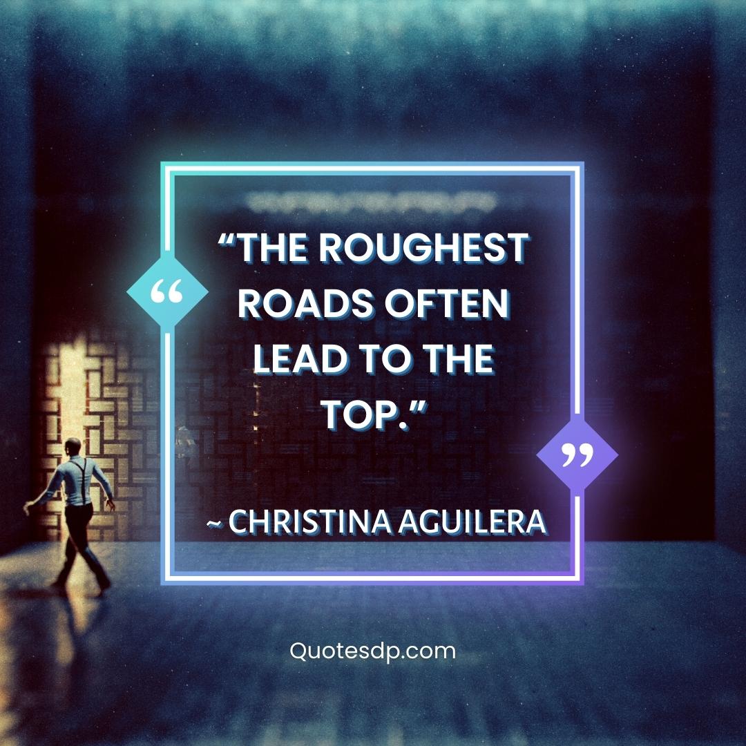 Christina Aguilera Achievement Quotes