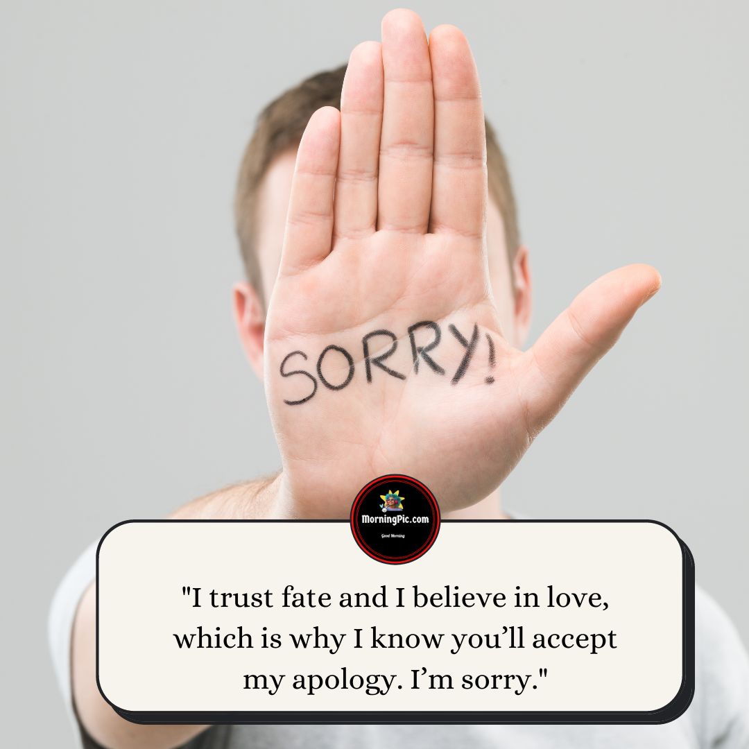 Relationship sorry quotes
