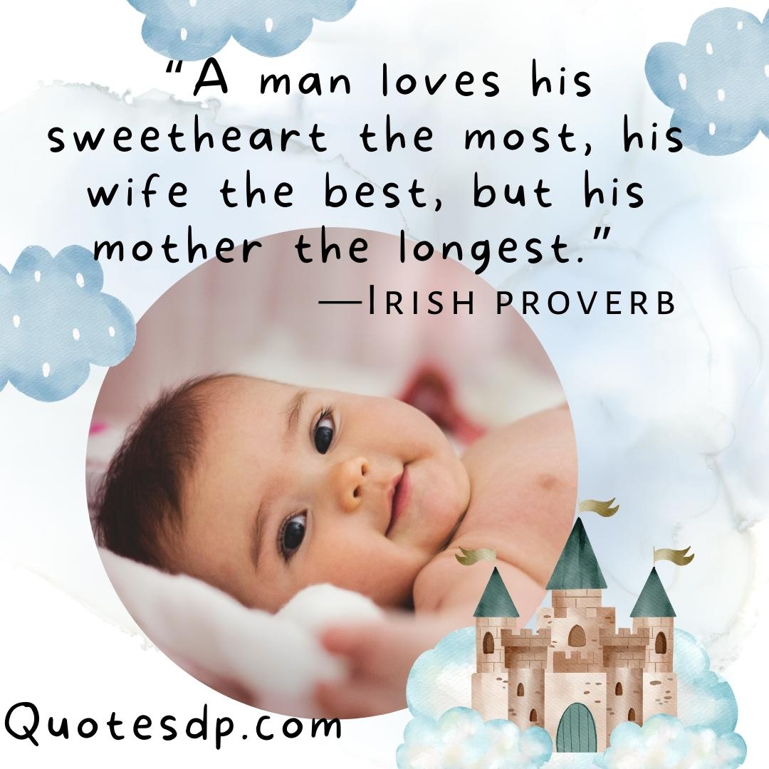 Irish proverb baby girl quotes