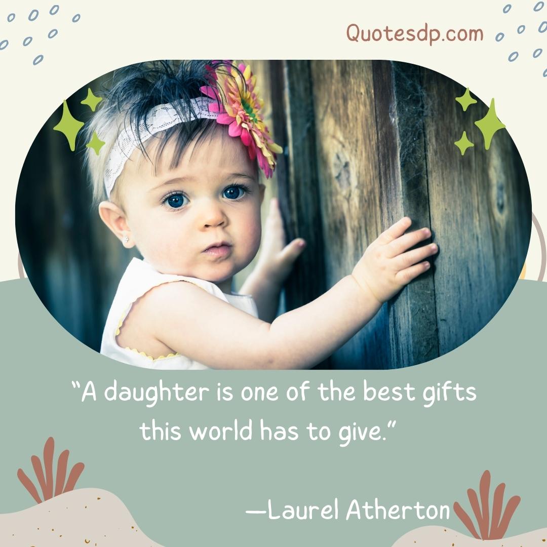 Laurel Atherton baby quotes