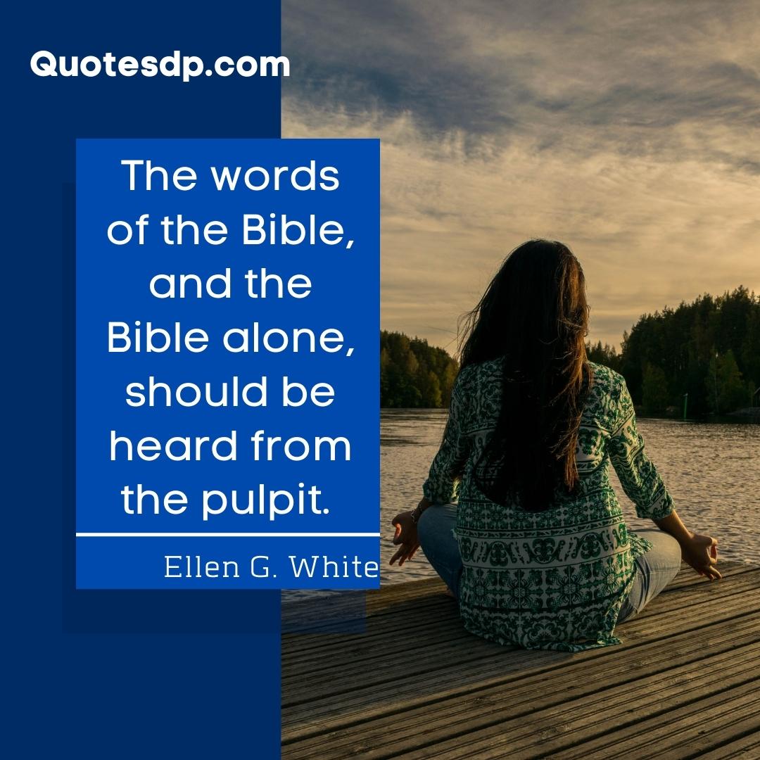 sad lonely quotes Ellen G. White