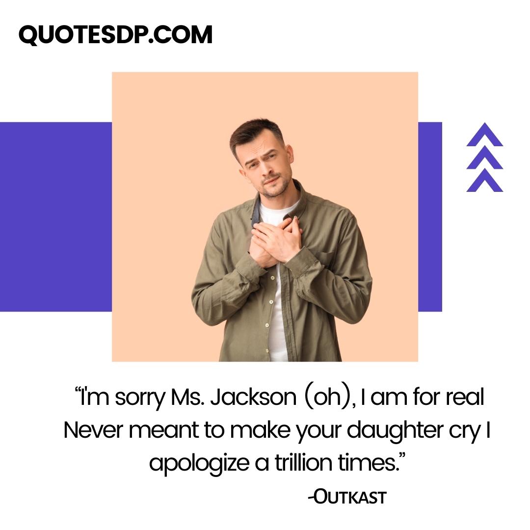 Outkast apology quotes
