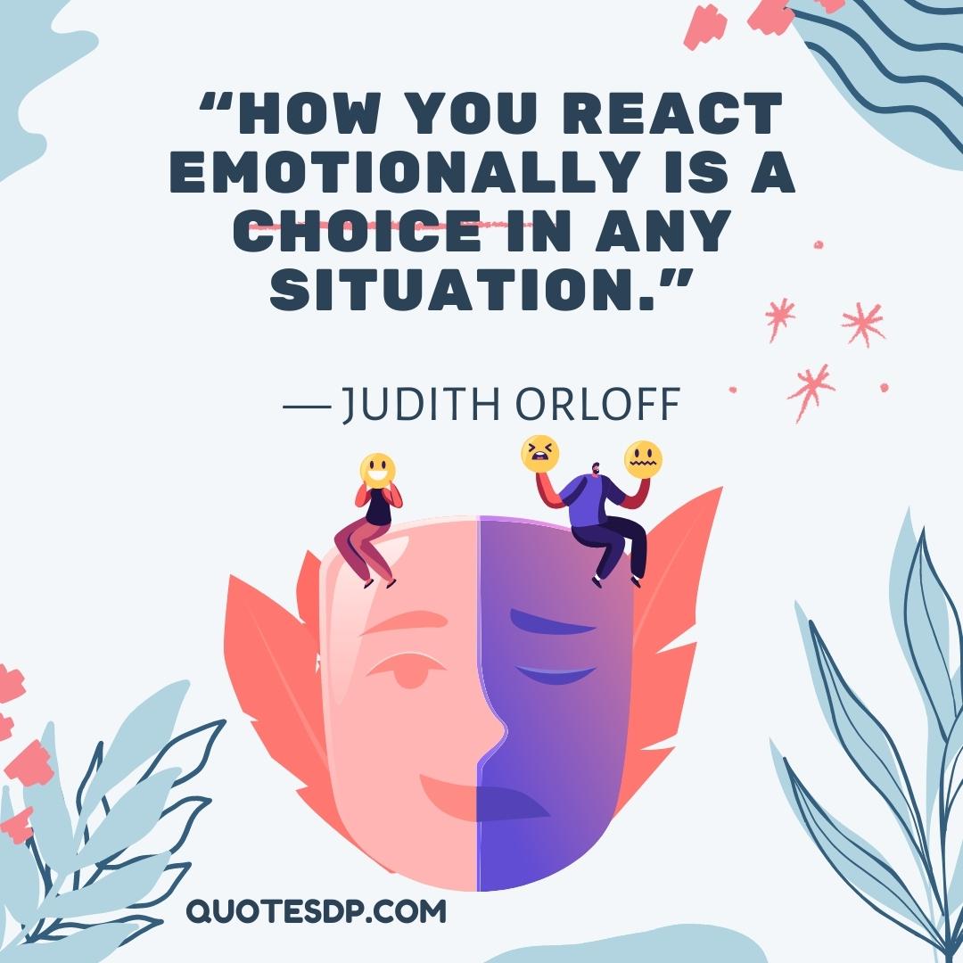 emotional quotes status Judith Orloff