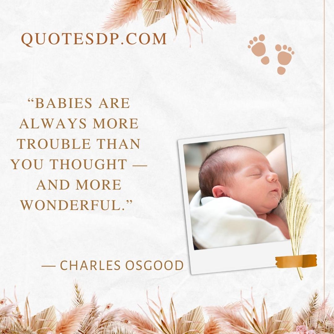 baby quotes Charles Osgood