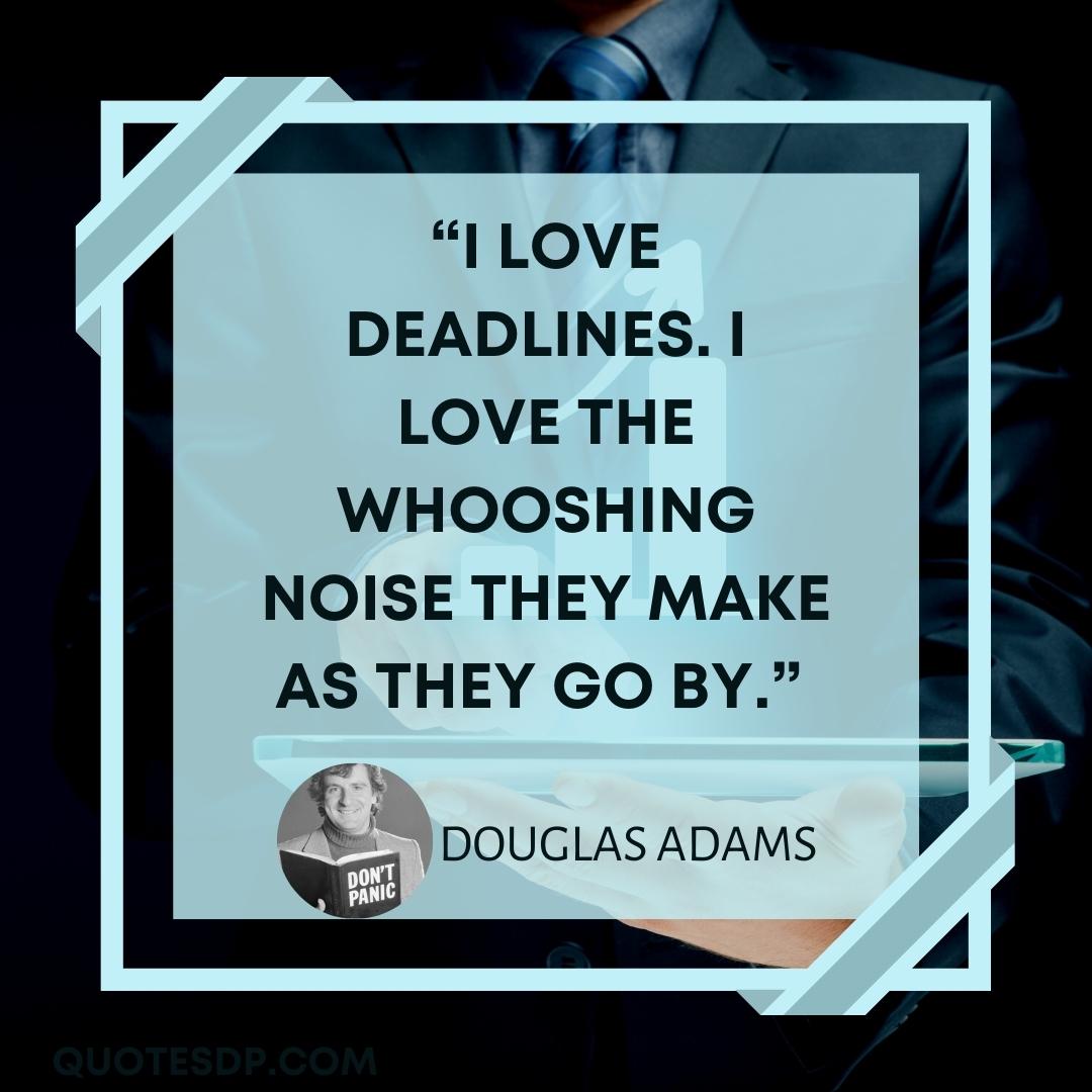 Douglas Adams Labor Day Quotes