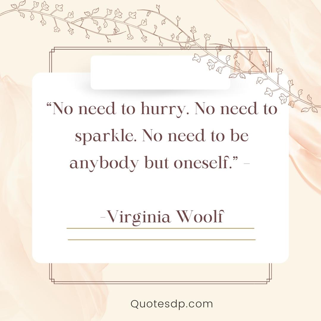quotes anxiety Virginia Woolf