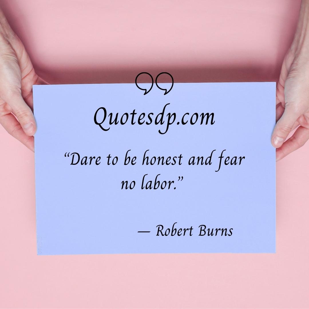 Labor Day Quotes Robert Burns