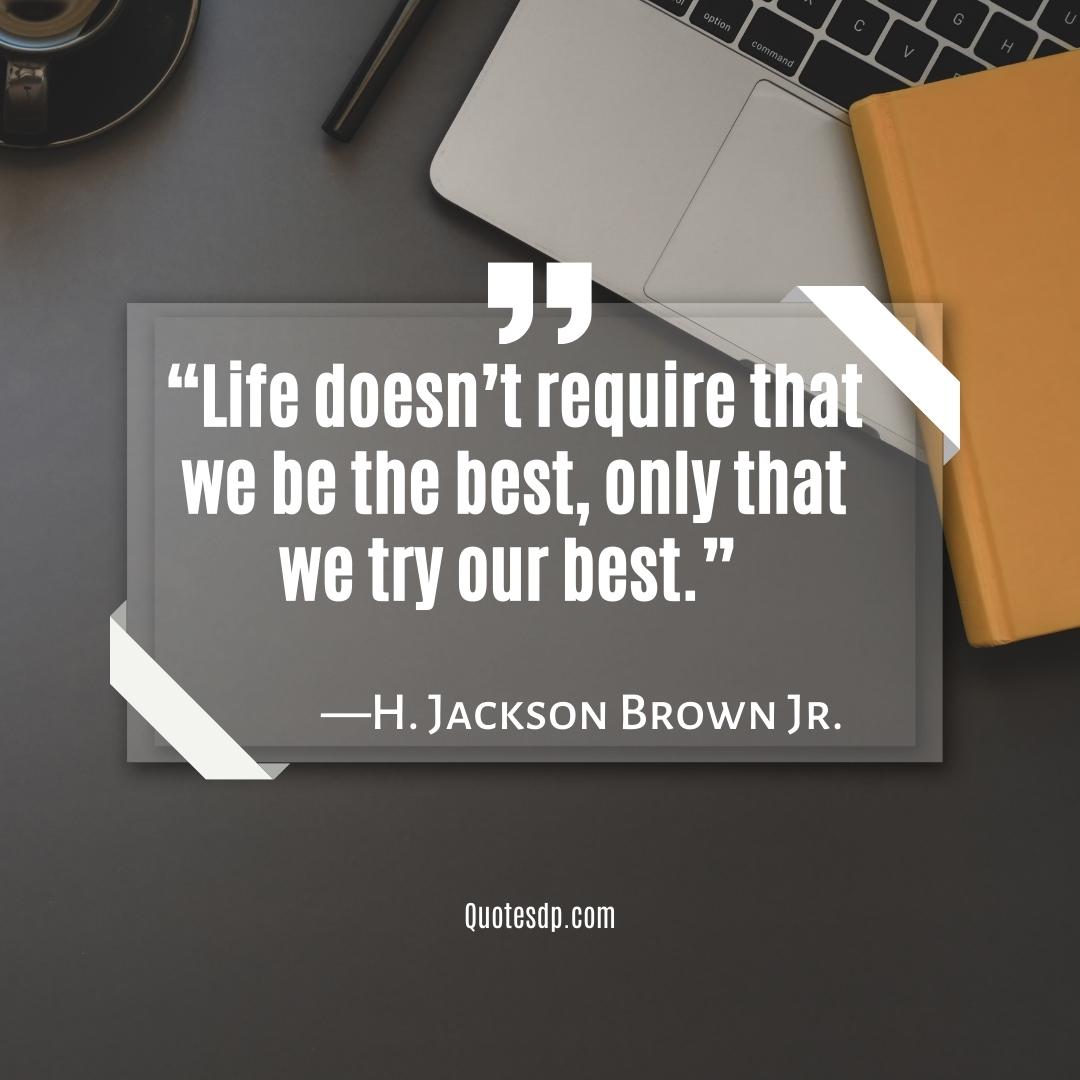 Labor Day Quotes H. Jackson Brown Jr.