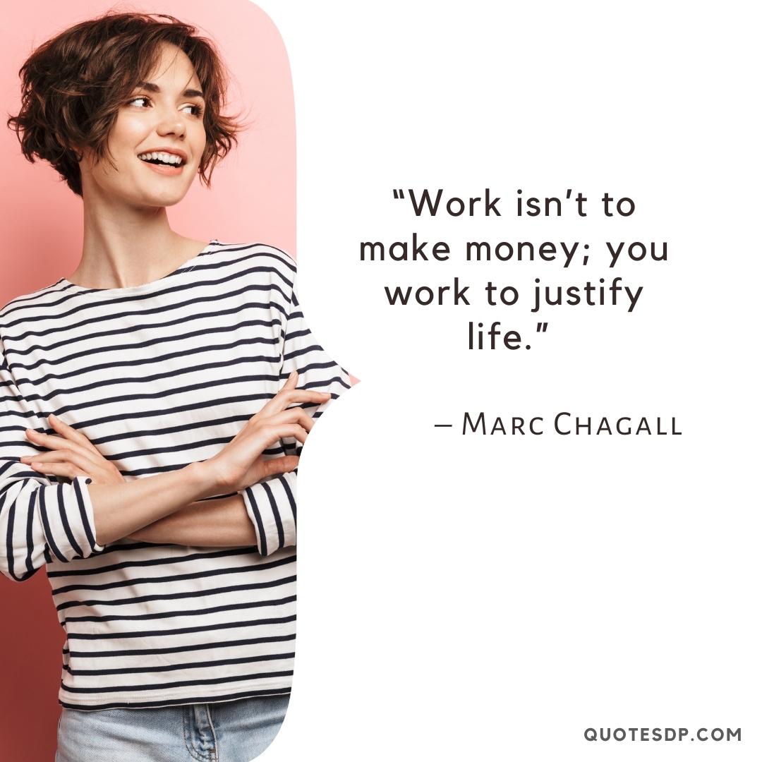 Labor Day Quotes Marc Chagall