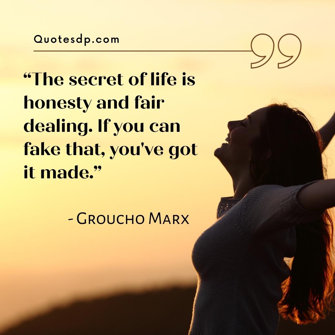 Groucho Marx Short Quotes About Life