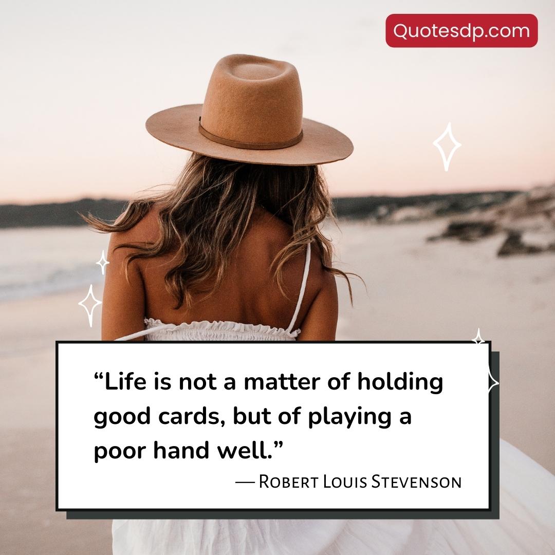 Robert Louis Stevenson Short Quotes About Life