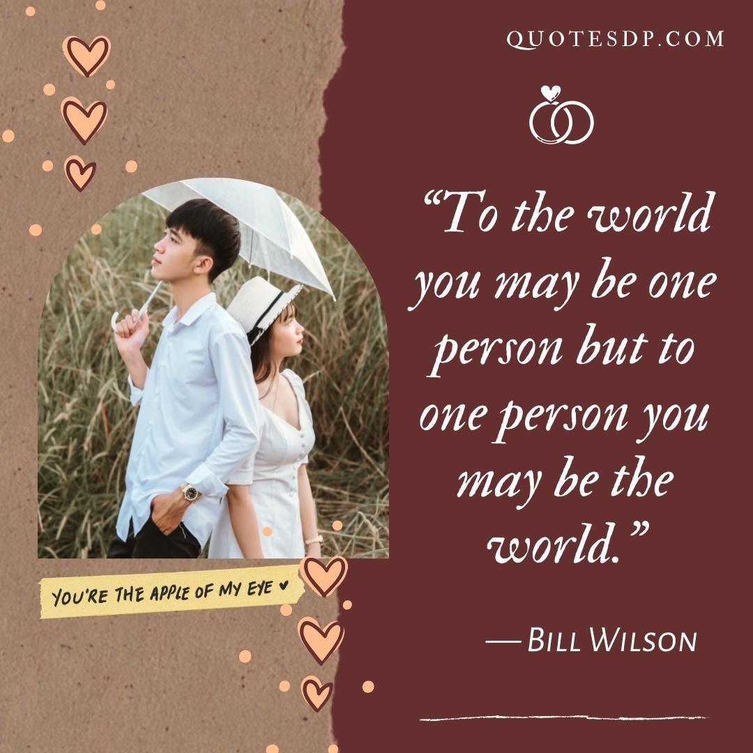 Love quotes one person love