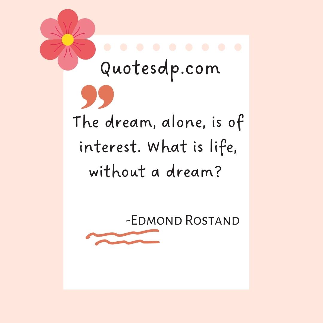alone quotes Edmond Rostand