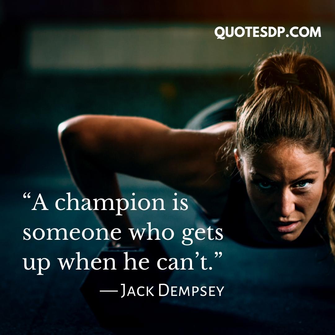 sports quotes Jack Dempsey