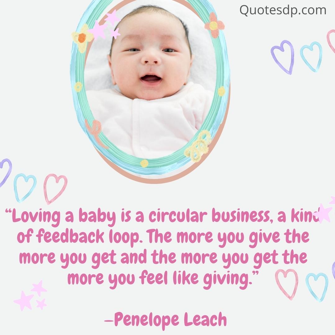 baby quotes funny Penelope Leach