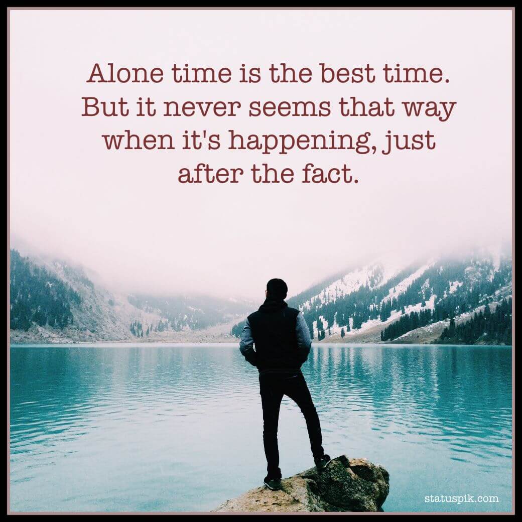 being alone quotes
