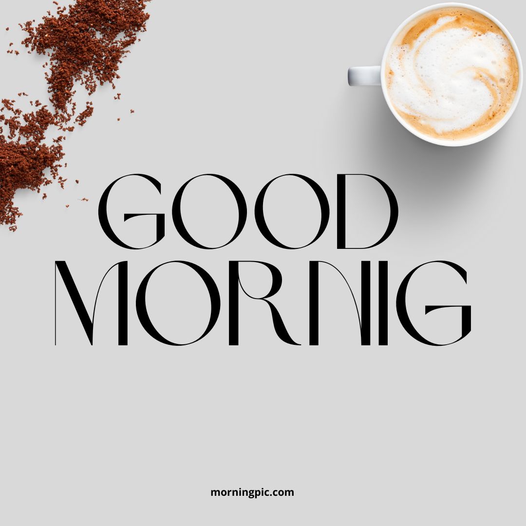 good morning coffee images