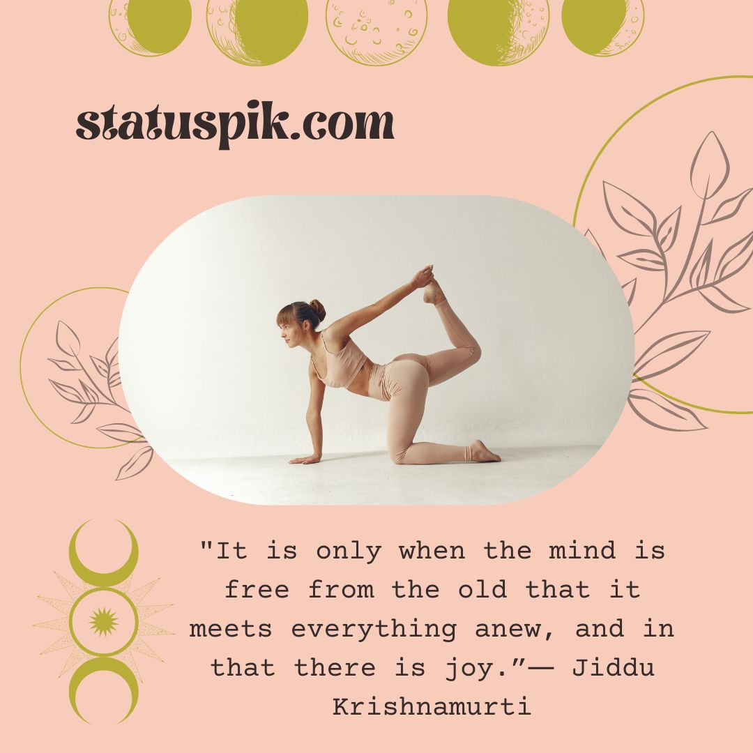 yoga quotes Jiddu Krishnamurti