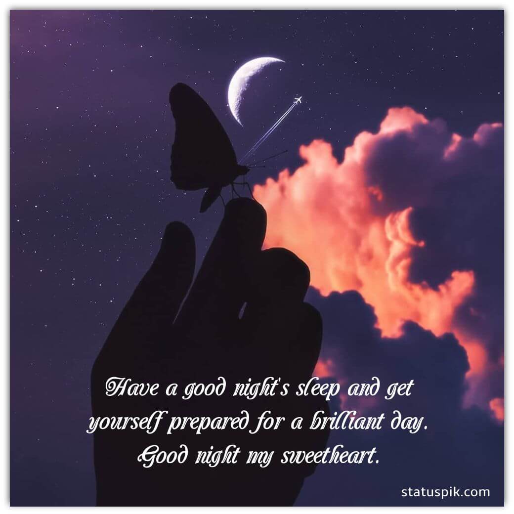 English Good Night Quotes For Boyfriend