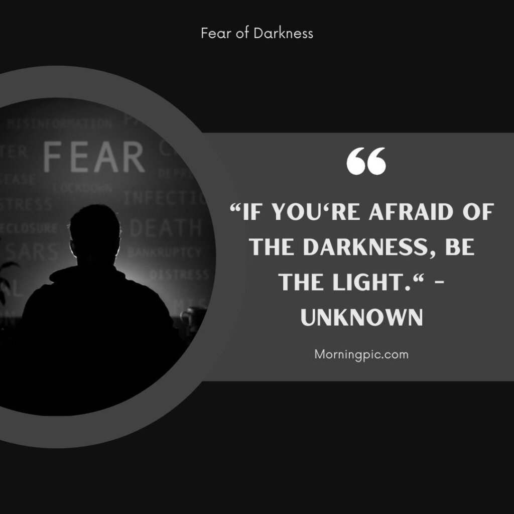 Fear of Darkness Quotes