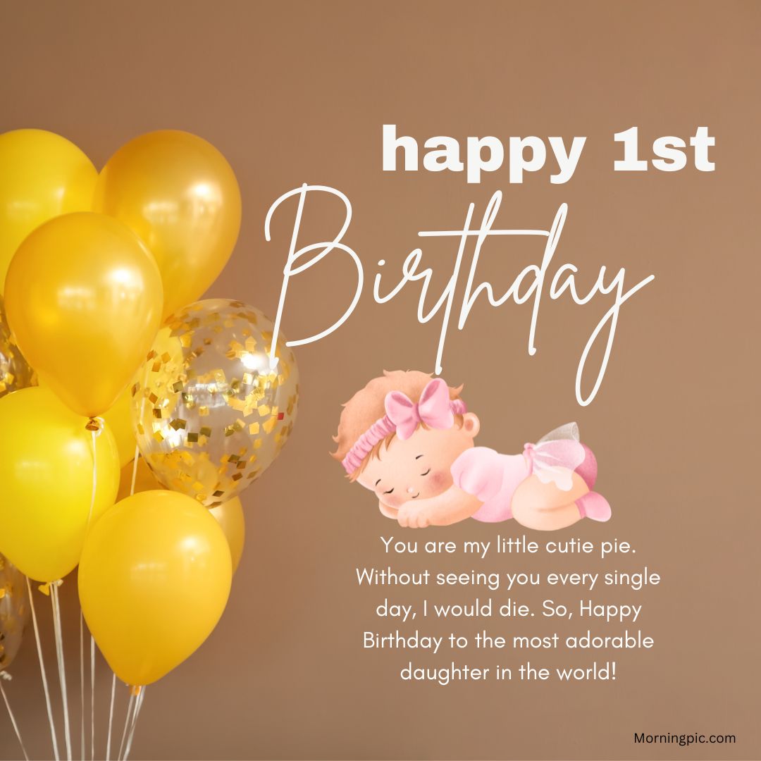 60+ Happy 1st Birthday Images For Your Bundle Of Happiness