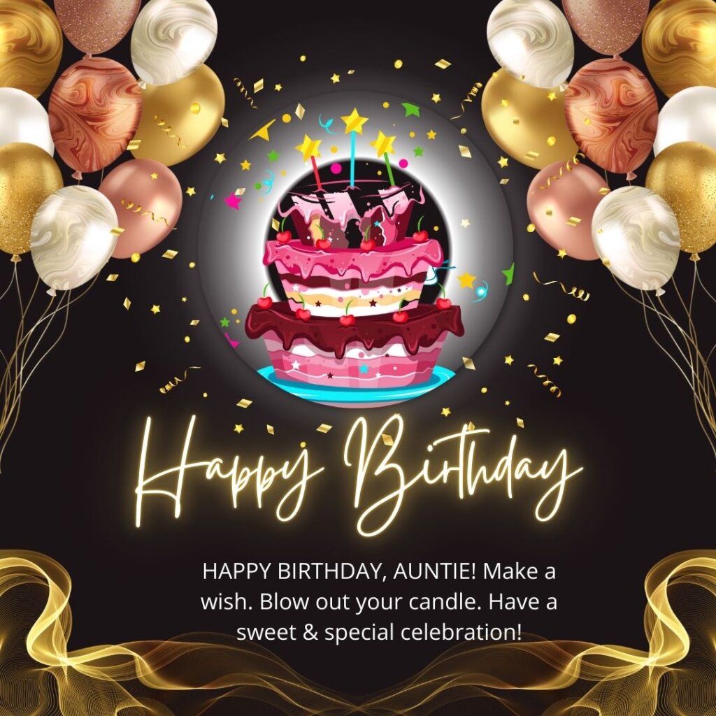 80+ Happy Birthday Aunt Images That Will Make Her Day!