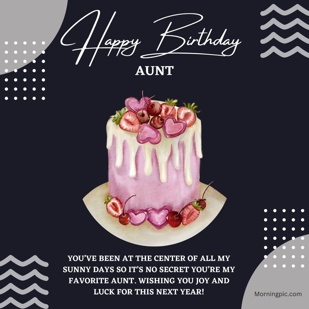 happy birthday aunt images 