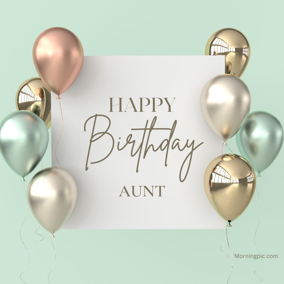 Happy Birthday Aunt images