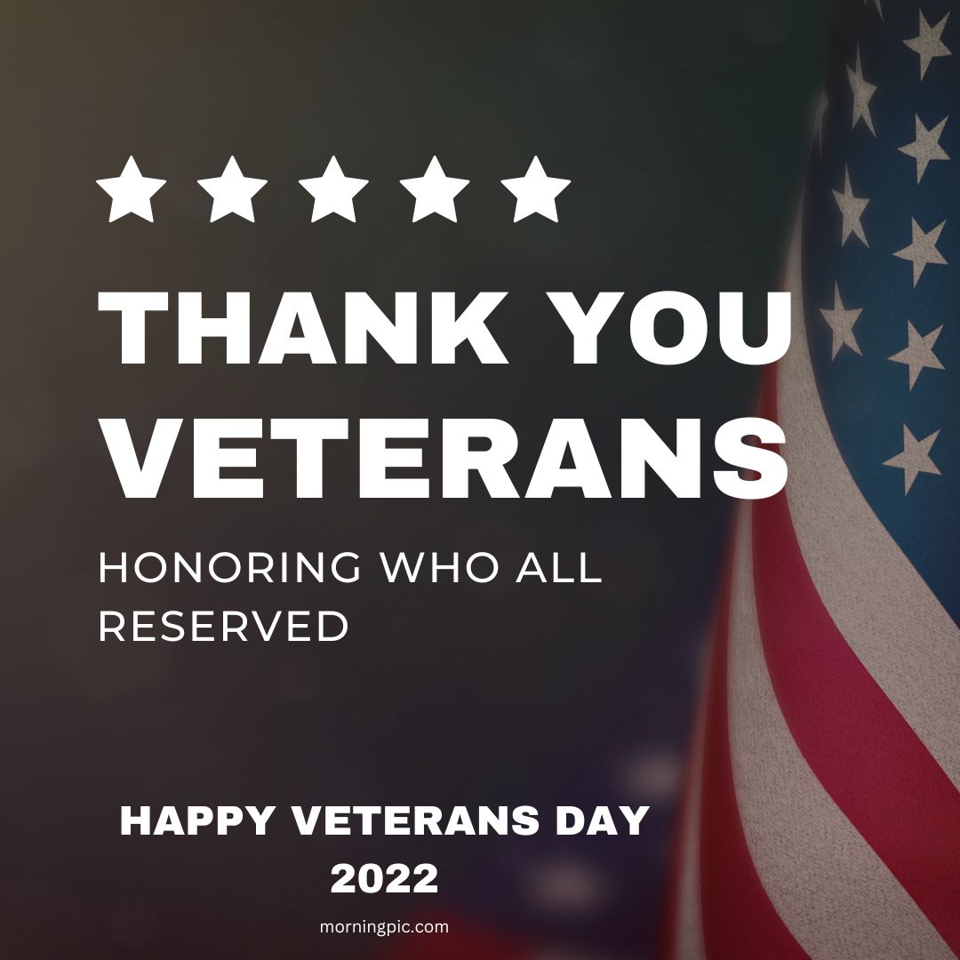 Happy Veterans Day 2022