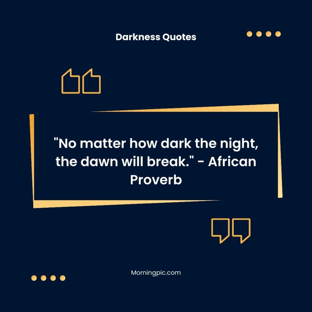 Light in the Darkness Quotes