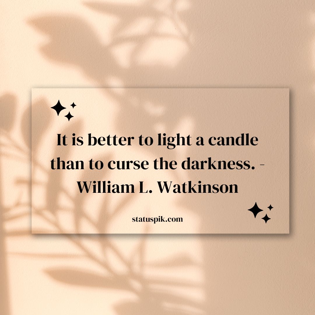 Quotes on Darkness