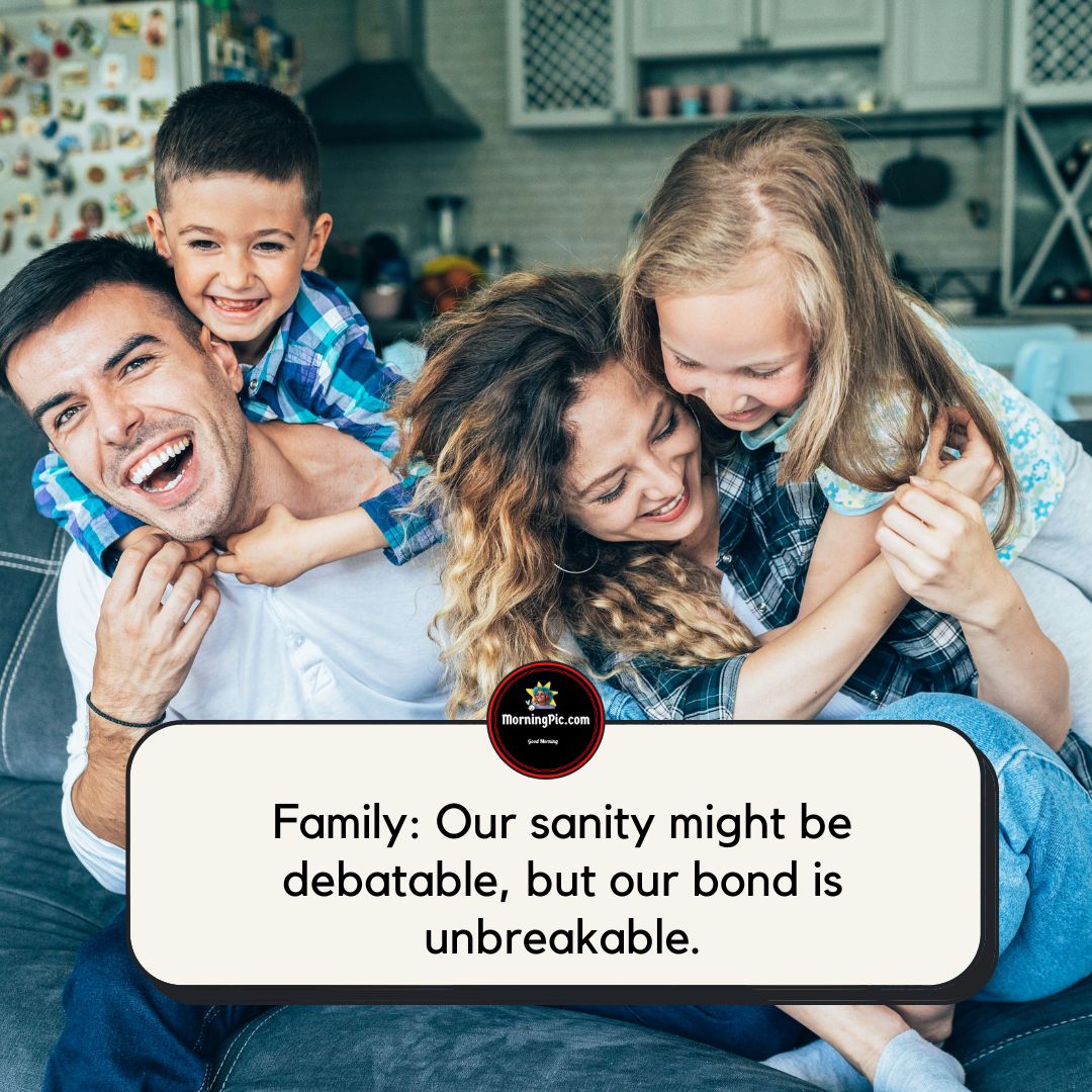 Short funny family Quotes