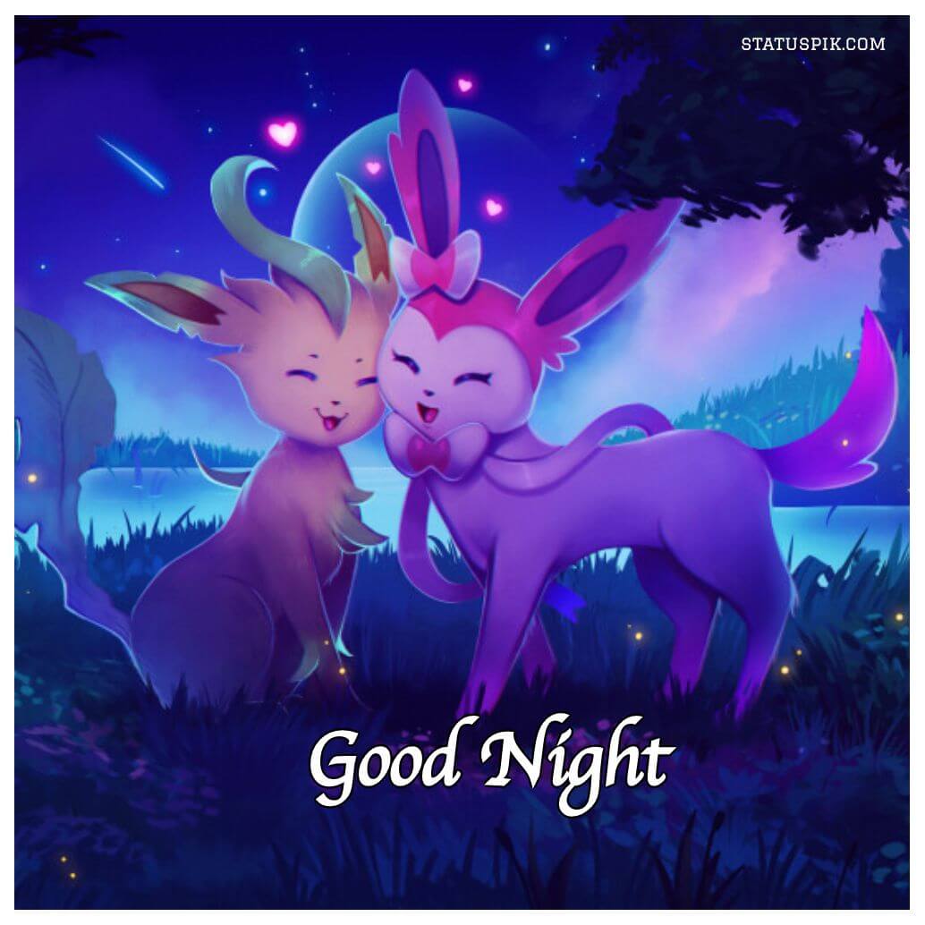 good night romantic images
