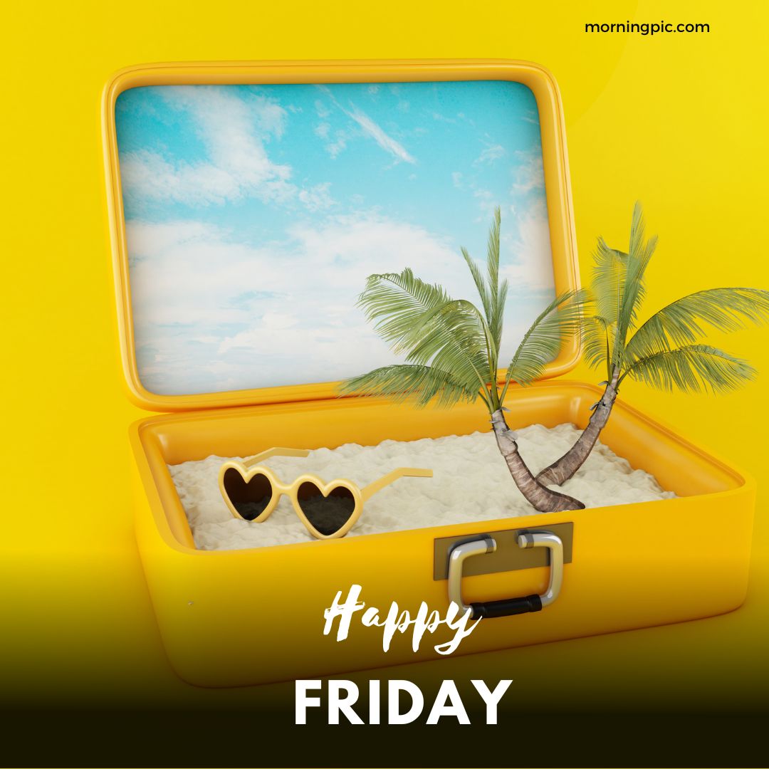 happy friday beach images