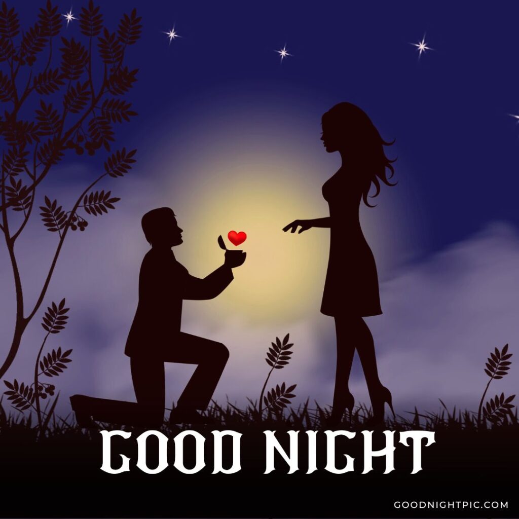 150+ Beautiful Good Night Images With Love | Romantic Night - Morning Pic