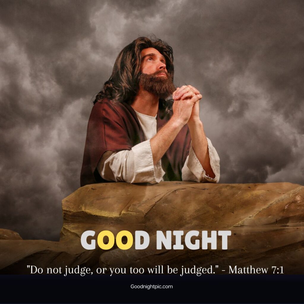 good night jesus images