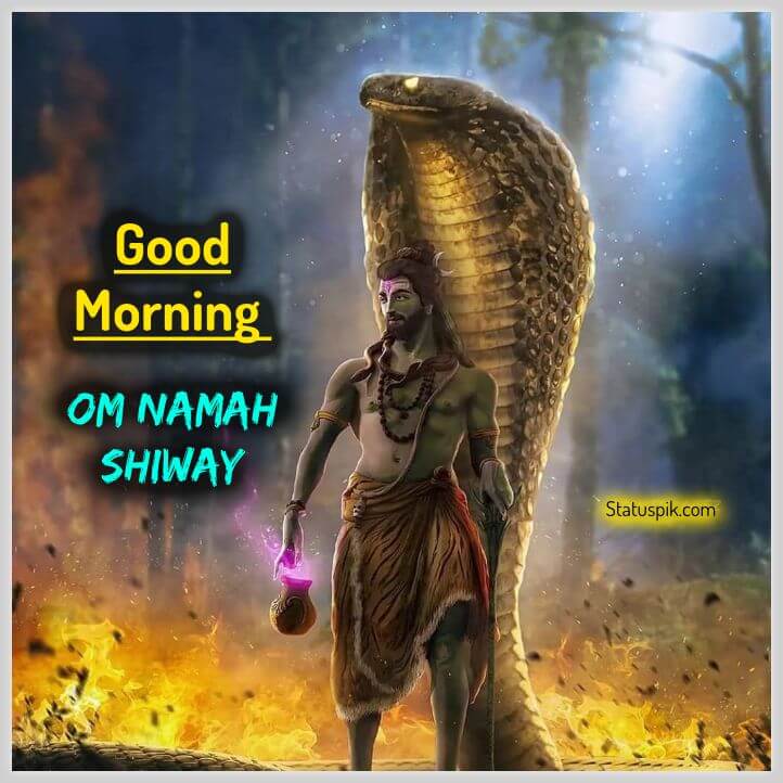 God Shiva Good Morning Whatsapp Photo Status