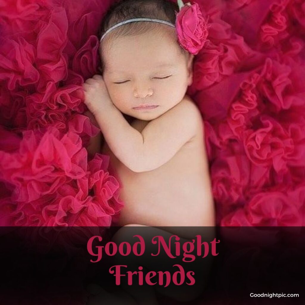 good night friends photo
