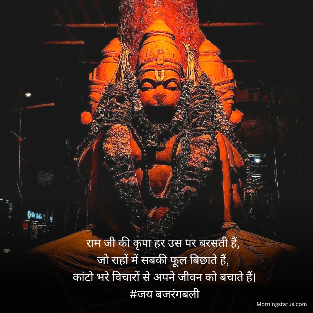 lord hanuman status 