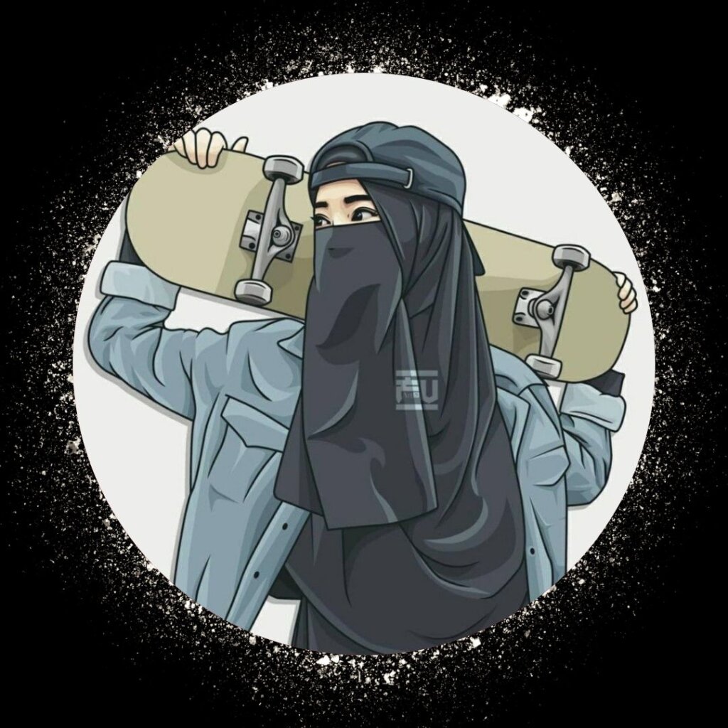 modern hijab dp