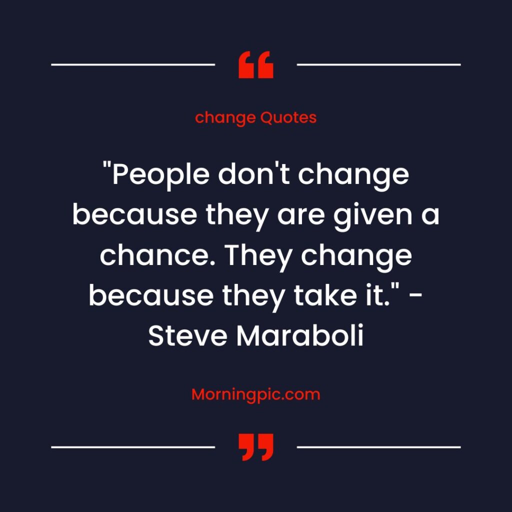 People Don't Change Quotes