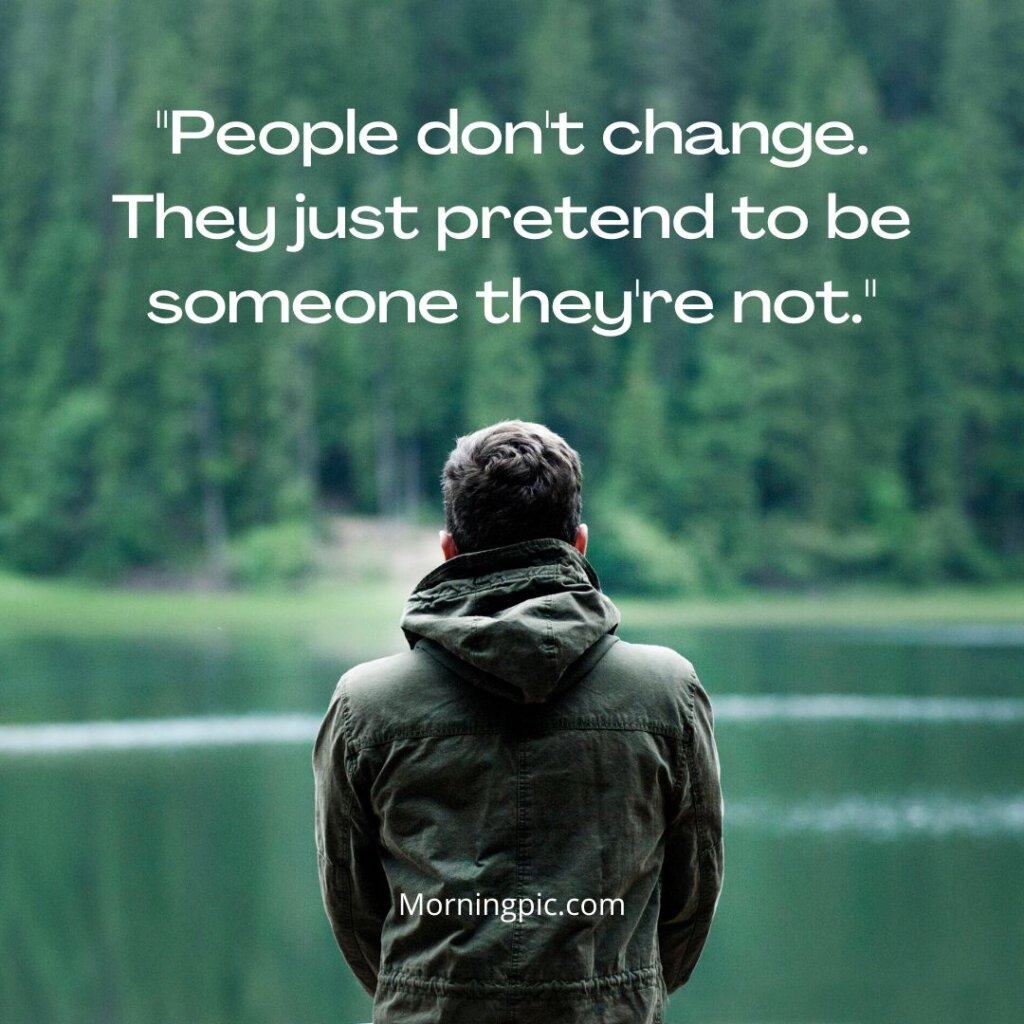 People Don't Change Quotes