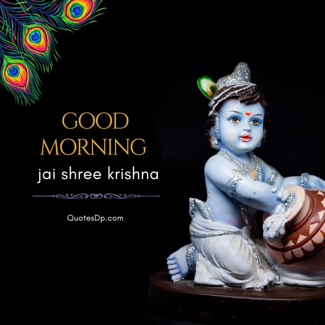 krishna new good morning images 