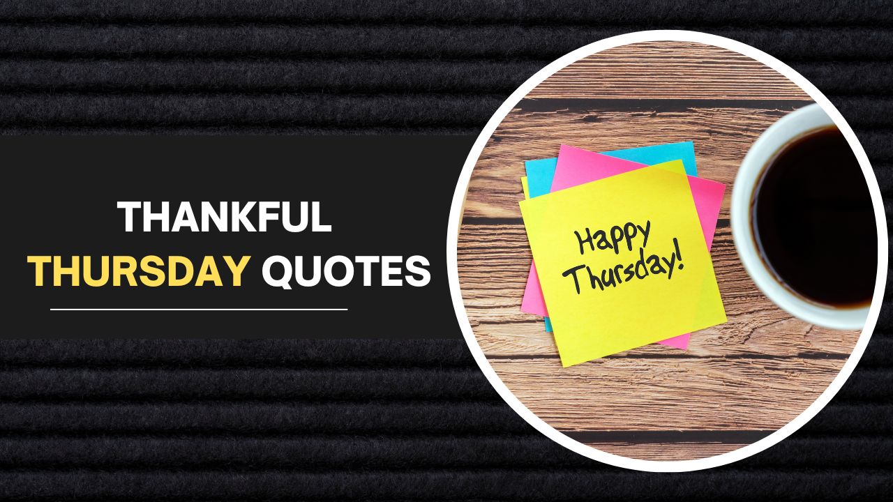 210+ Inspiring Thankful Thursday Quotes To Kickstart Your Day - Morning Pic