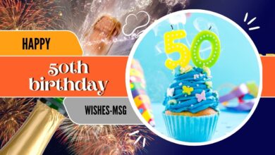 50th birthday wishes