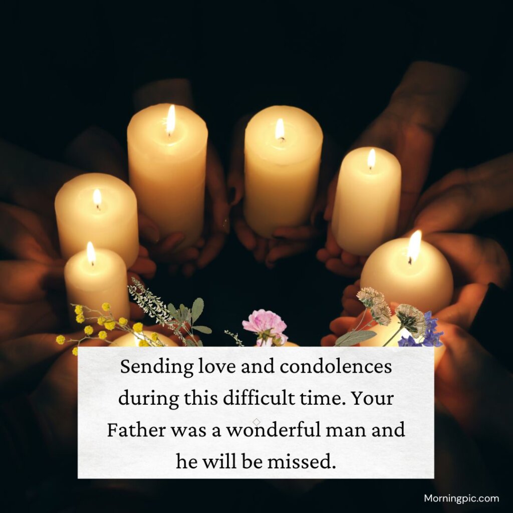 Loss of Father Condolence Messages