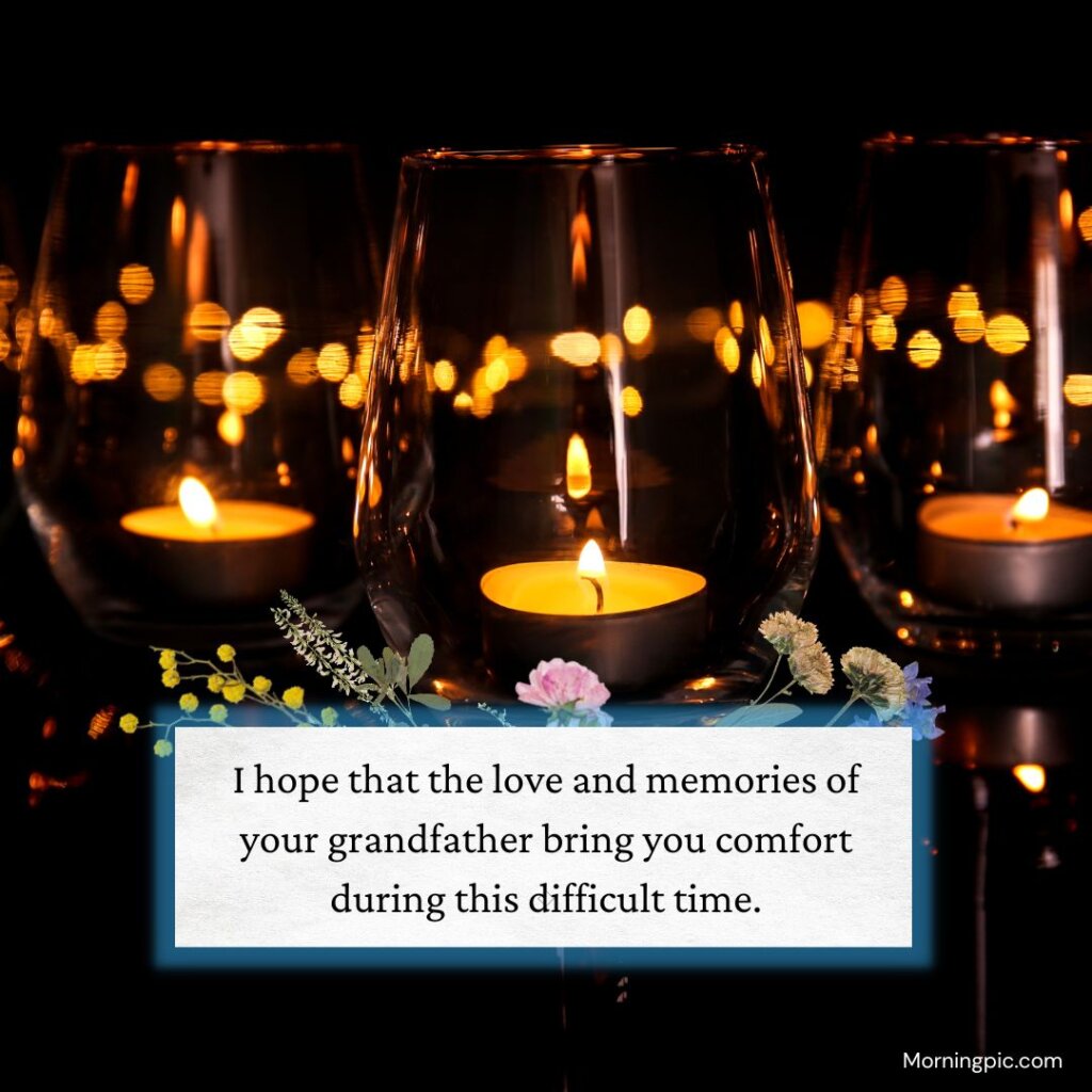 Loss of Grandfather Condolence Messages