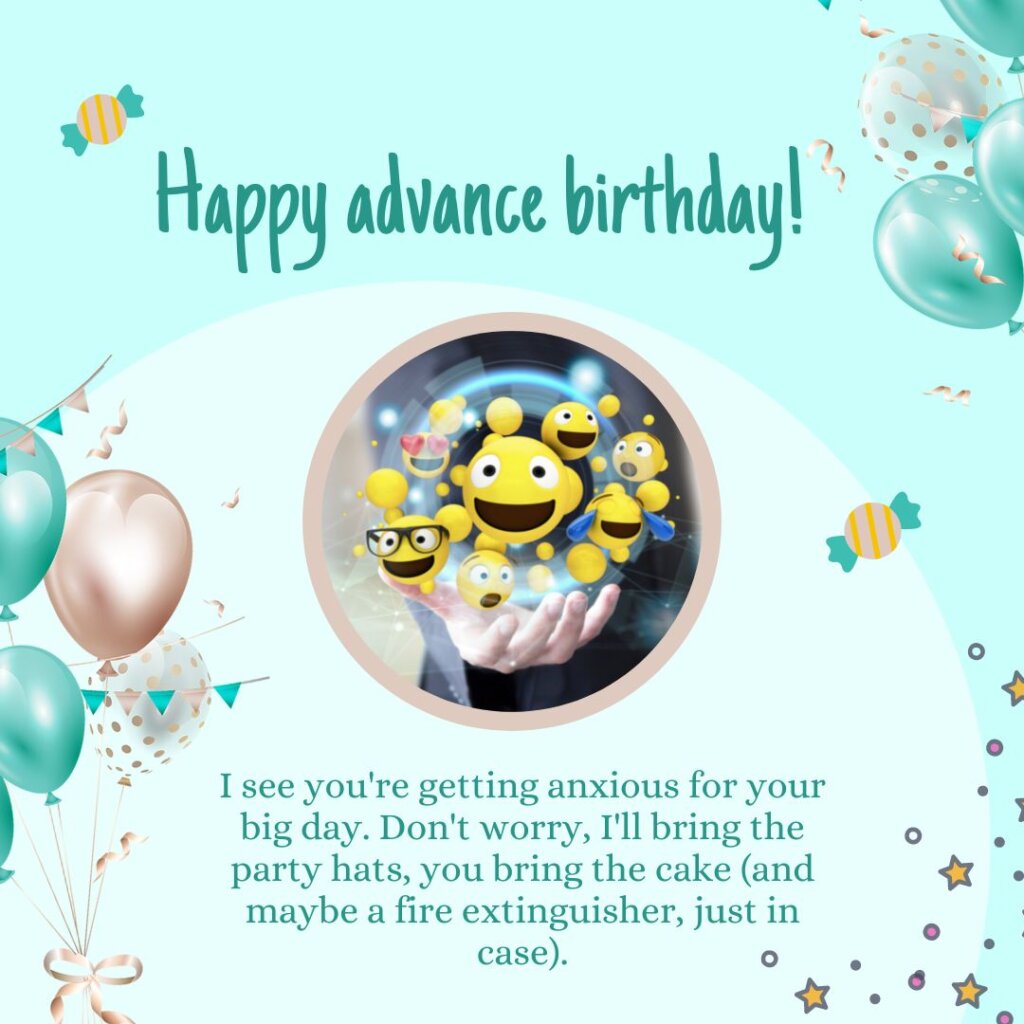 advance birthday wishes