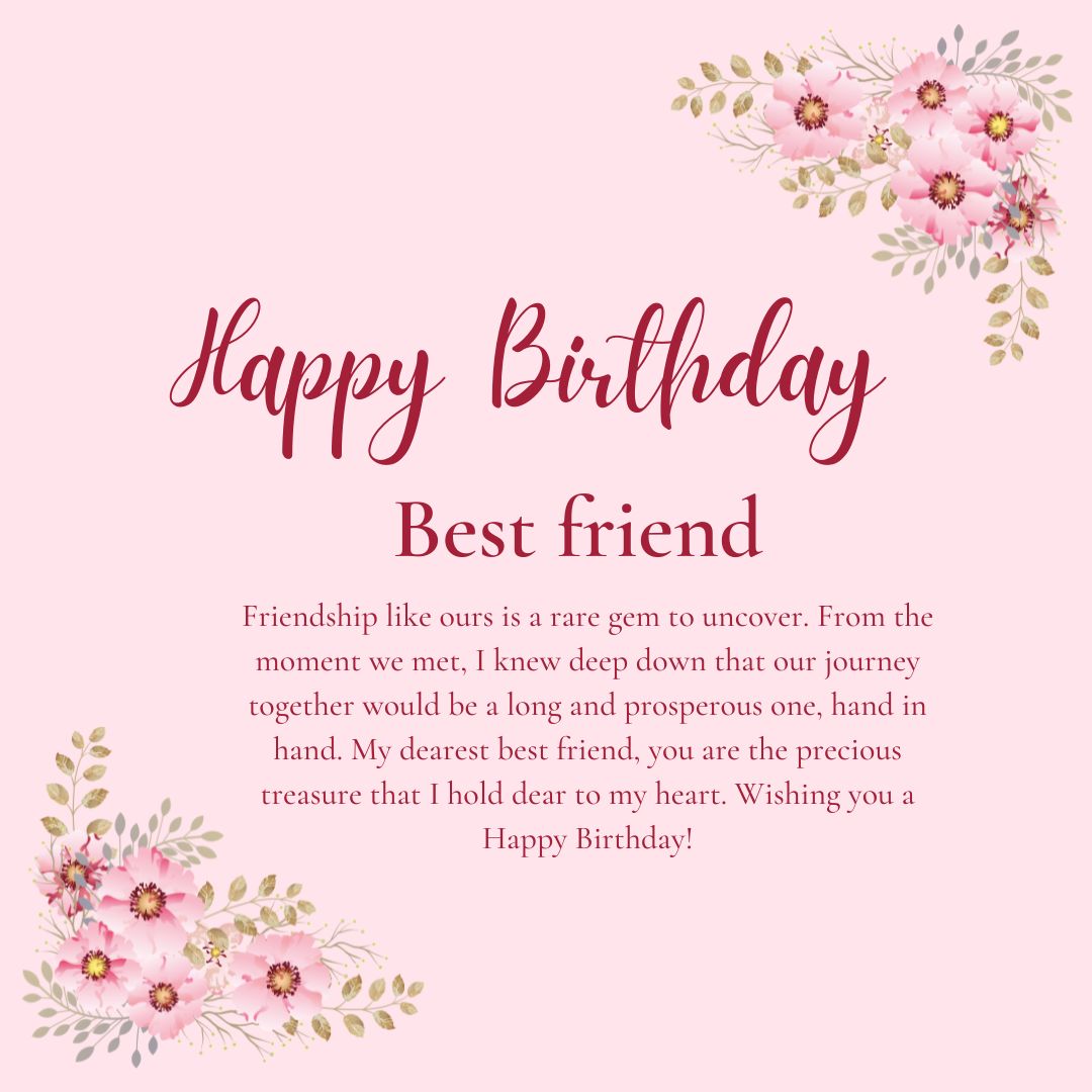 birthday wishes essay for best friend